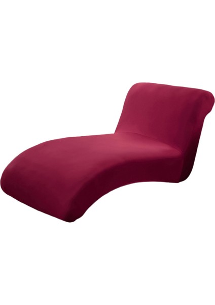 Kapalı Streç Şezlong Kapak Oturma Odası Kolsuz Şezlong Slipcover Şarap Kırmızı( Yurt Dışından ) fiyatları