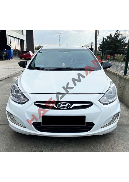 Hyundai Accent Blue Sinyalsiz Batman Yarasa Ayna Kapağı Piano Black 2011 - 2018 modelleri