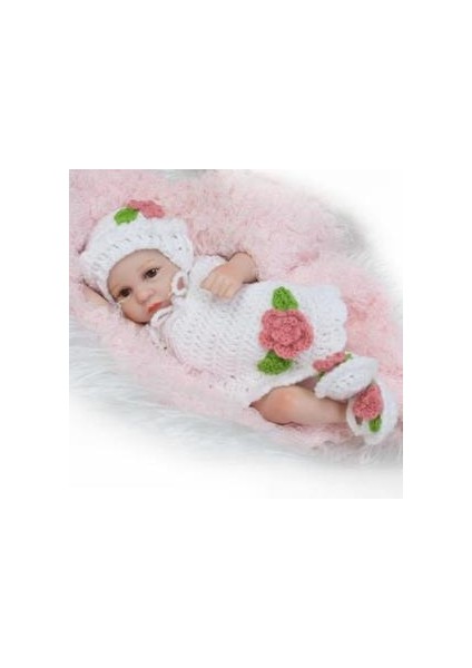 Oyuncak Bebek 28cm - Beyaz (Yurt Dışından)