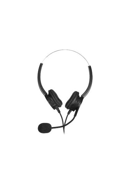 RJ11 Çağrı Merkezi Kulaklık Telefon Kablolu Kablolu Mikrofon Ofis Kafa Telefonu( Yurt Dışından )
