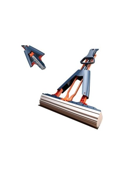 Ev Tembel El-Yıkama Sünger Paspas Su Emici Mopping Paspas Yarım Katlanır Kauçuk Pamuk Paspas Islak ve Kuru Paspas( Yurt Dışından )