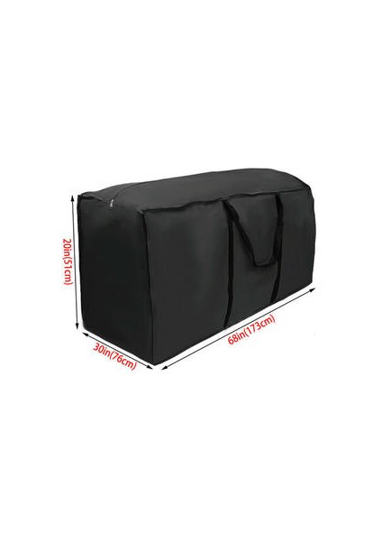 (173 x 76 x 51 cm Açık Bahçe Mobilya Yastık Su Geçirmez Saklama Çantası( Yurt Dışından )