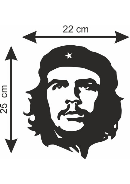 Che Guevara Ahşap Dekor 31X35 cm fırsatları