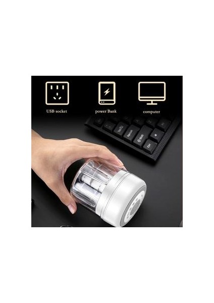 Elektrikli Gıda Kırıcı Mini Sarımsak Basın Sarımsak Sebze Kıyıcı Pembe, 100ML (Yurt Dışından)