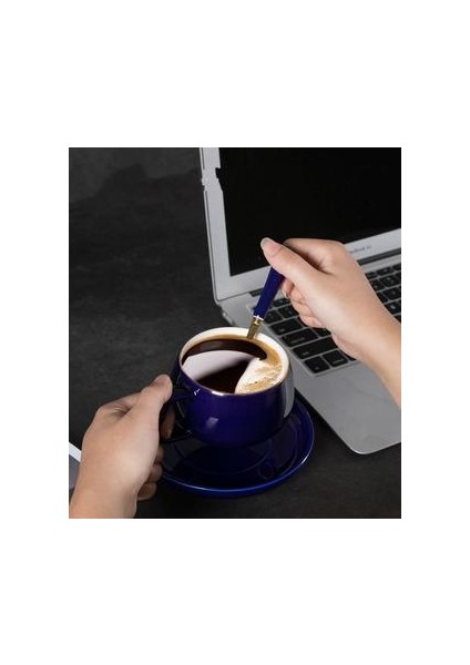Cappuccino Latte Mavi Dağ Kahve Süt Kupası (Yurt Dışından) modelleri