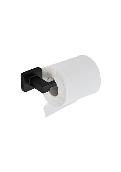 Paslanmaz Çelik Havlu Yüzük Robe Hooks Elbise Askı Duvara Monte Siyah Bitirmek Tuvalet Rulo Kağıt Tutucu Banyo Aksesuarları Banyo Donanım Setleri (Yurt Dışından)