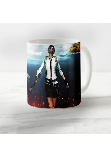 Pubg Temalı Model 1 Porselen Kupa Bardak