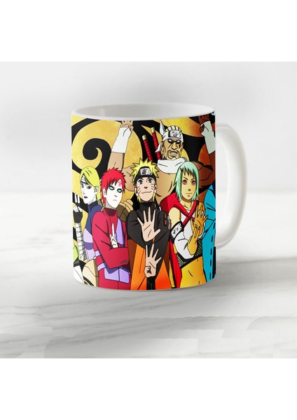 Efsane Anime Naruto Model 14 Kupa Bardak