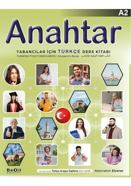 Anahtar Yabancılar Için Türkçe Ders Kitabı A2 (Ciltli)