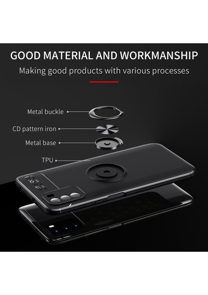 Xiaomi Poco M3 360 Derece Dönen Tpu Kılıfı Siyah (Yurt Dışından) modelleri