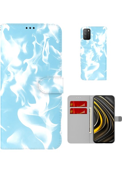 Xiaomi Poco M3 / Redmi 9 Power / Redmi 9t / Redmi Note 9 4g Case Sky Mavisi (Yurt Dışından)