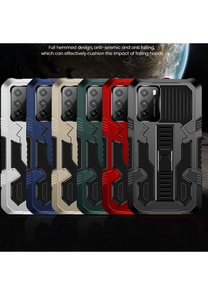 Tutucu Grafit Yeşil ile Xiaomi Poco M3 Tpu + Pc Kasası Için (Yurt Dışından) fiyatları