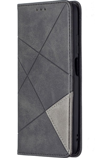 Xiaomi Poco M3 Prizmatik Görünmez Manyetik Kasa Siyah (Yurt Dışından)