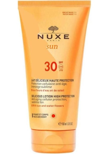 Sun Spf30 Lait Delicieux Güneş Koruyucu Süt 150ml