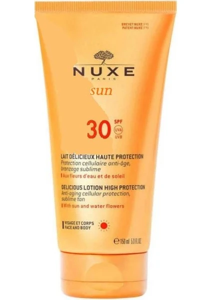 Sun Spf30 Lait Delicieux Güneş Koruyucu Süt 150ml