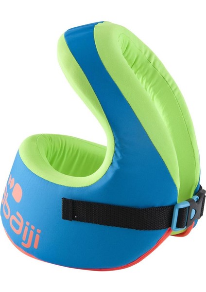 Nabaiji Yüzme Yeleği Çocuk Yüzücü Yeleği Mavi-Yeşil Swimvest 15-25 kg
