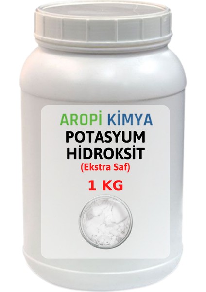 POTASYUM HİDROKSİT EXTRA SAF KOH 1000 G