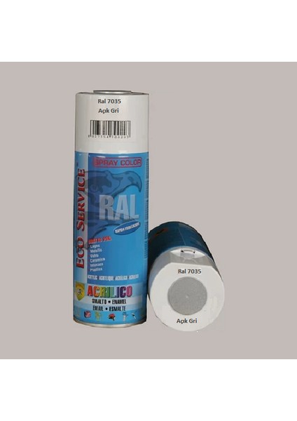 Eco Servis Sprey Boya Ral 7035 Açık Gri