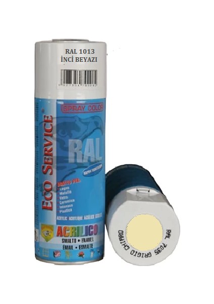 Eco Servis Sprey Boya Ral 1013 Inci Beyazı