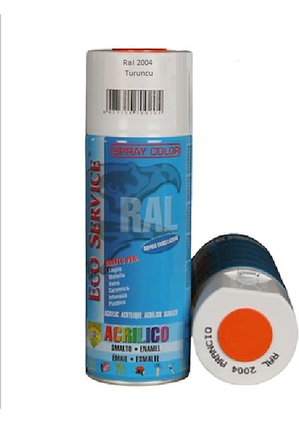 Eco Servis Sprey Boya Ral 2004 Turuncu