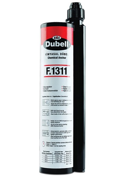 Kimyasal Dübel 345 mm