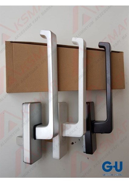 Aluminyum Tam Otomatik Sürme Için Kapı Kolu -Sağ Beyaz