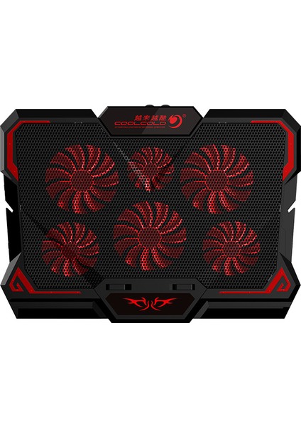 Dizüstü Bilgisayar Soğutucusu - Kırmızı (Yurt Dışından)