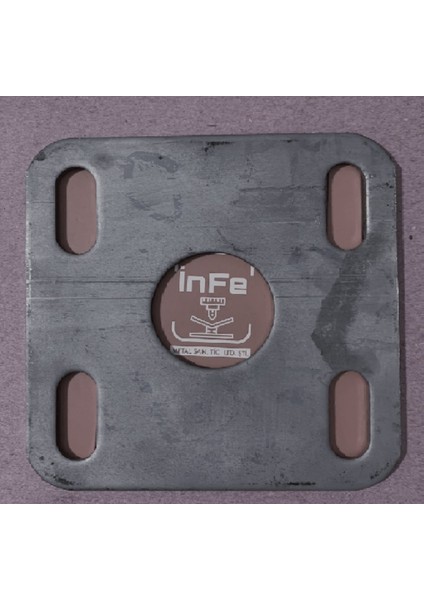 Panel Çit Flanş 12CMX12CMX4MM-10 Adet