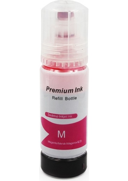 Epson L3251 Için 103 Mürekkep 500 ml Kırmızı + 70 ml Hediye