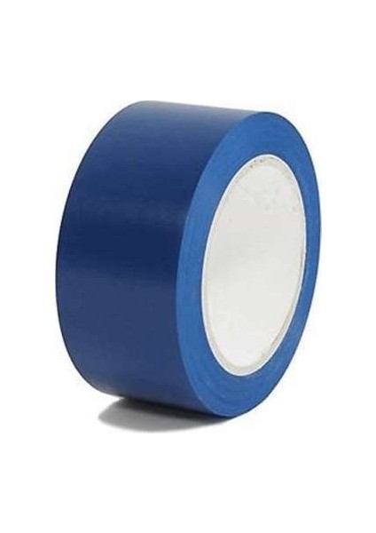 Yer Zemin Işaretleme Bandı Pvc Vinil Bant Mavi 50MM x 30M