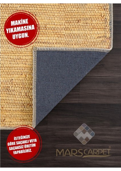 Halı Şönil Dokuma Pamuk Taban Halı Kilim Yolluk Dekoratif Dijital Baskı Halı Yıkanabilir 80 x 350 cm