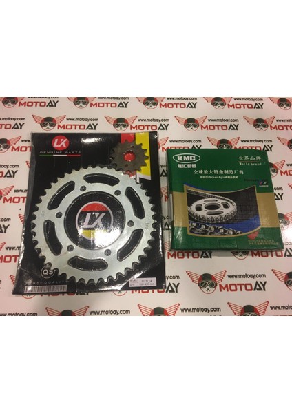 Ninja 300 Zincir Dişli Seti Kmc Oringli