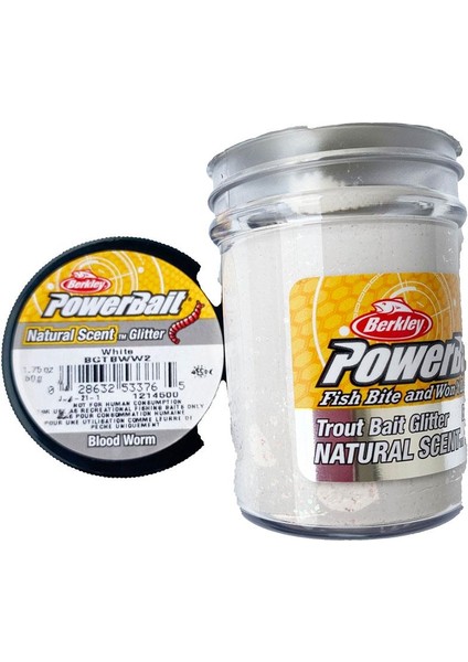 Power Bait Natural Scent Glitter - Kan Kurdu