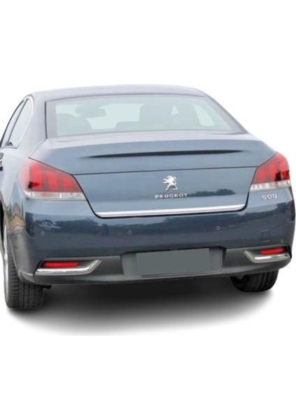 Peugeot 508 Krom Bagaj Alt Çıta (Formlu) 2010 ve Üzeri P.çelik