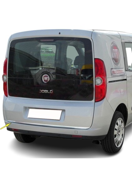 Fiat Doblo Krom Bagaj Alt Çıta (Formlu) 2010-2014 Arası P.çelik