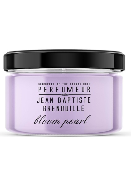 Jean Baptiste Grenouille 200ML Jbg  Pudra ve Vanilya Kokulu Dekoratif Mor Mum Bloom Pearl