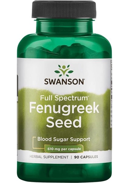 Fenugreek Seed Full Spectrum 610 Mg 90 Kapsul Abd
