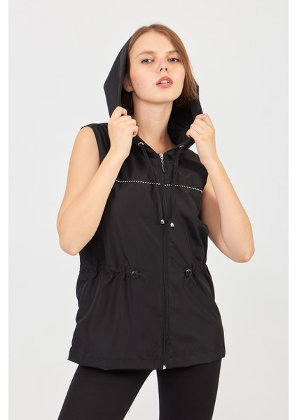 Siyah Mikro Kumaş Yelek fiyatları