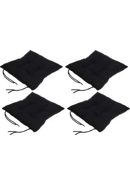 4'lü Kombin Pofidik Kare Sandalye Minderi 40 x 40 cm