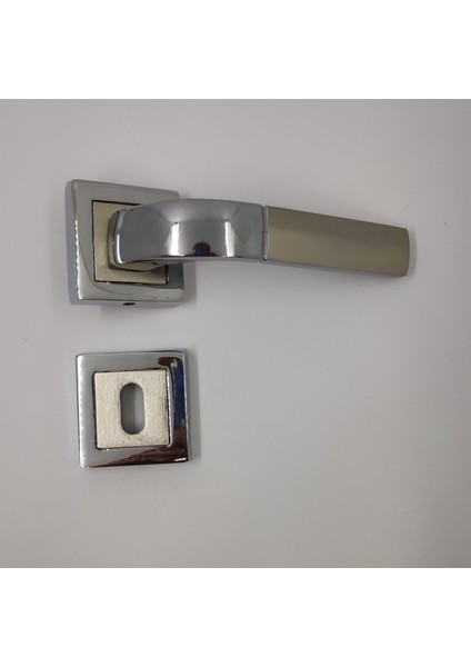 Kapı Kolu Rozetli (Oda Için) 1 Takım Inox Renk fiyatları