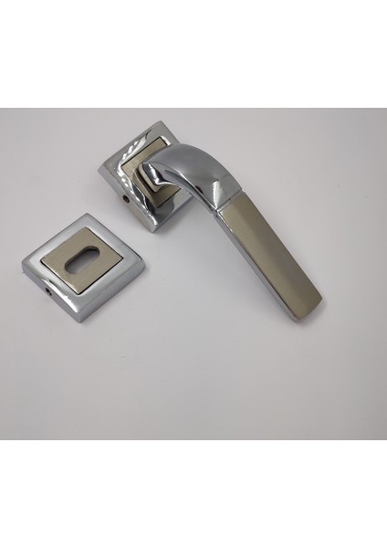 Kapı Kolu Rozetli (Oda Için) 1 Takım Inox Renk modelleri