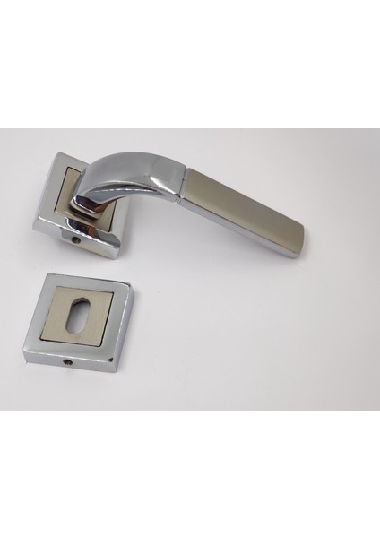 Kapı Kolu Rozetli (Oda Için) 1 Takım Inox Renk indirimleri