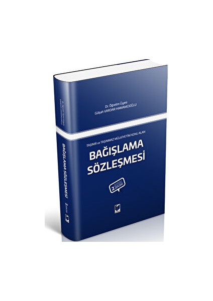 Bağışlama Sözleşmesi - Gülşah Vardar Hamamcıoğlu