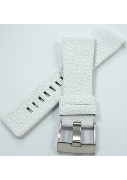 29MM Beyaz Deri Saat Kayışı 2 Pimli Diesel Model Saat Kordonu Çif fiyatları