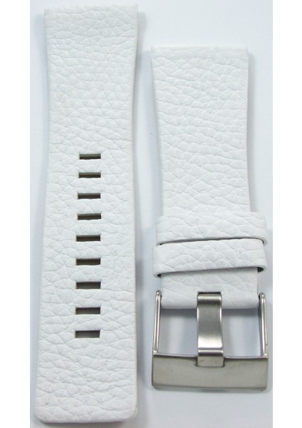 29MM Beyaz Deri Saat Kayışı 2 Pimli Diesel Model Saat Kordonu Çif modelleri