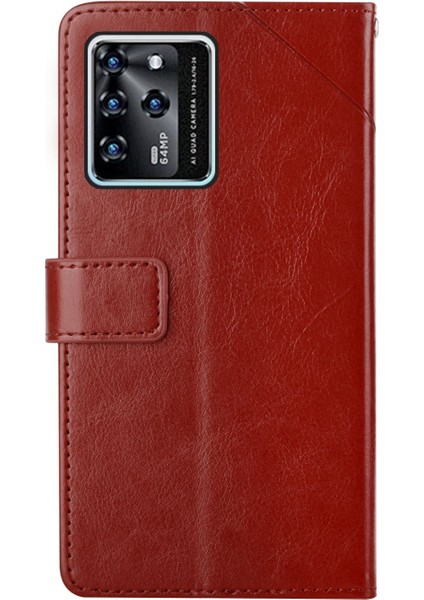 Y Zte Blade V30 Brown Için Pu Telefon Kılıfı (Yurt Dışından) fırsatları