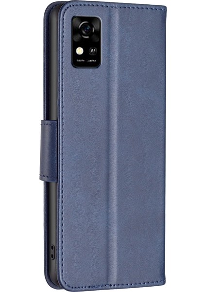 Zte Blade A31 Mavi Için Deri Kasa Telefon Kılıfı (Yurt Dışından) modelleri