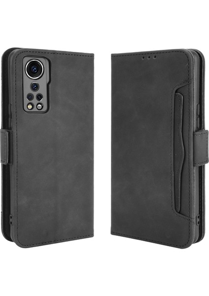 Zte Axon 30 5g Siyah Için Cilt Fe Buzağı Telefon Kılıfı (Yurt Dışından)