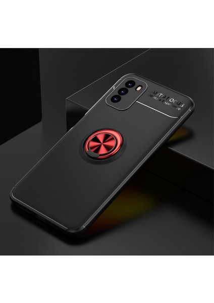 Xiaomi Poco M3 360 Derece Dönen Tpu Siyah Kırmızı Telefon Kılıfı (Yurt Dışından) fırsatları