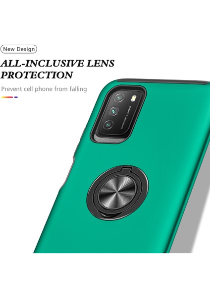 Xiaomi Için Poco M3 Pc + Tpu Manyetik Koyu Yeşil Telefon Kılıfı (Yurt Dışından) fırsatları